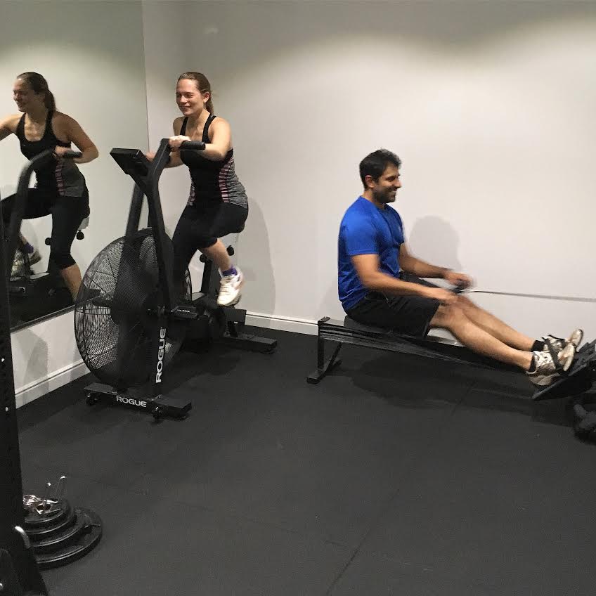 Freya and Kab training with LEP Fitness a personal training business based in Sheffield