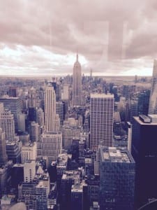 view from the rockefella