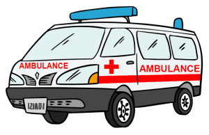 ambulance after leg day