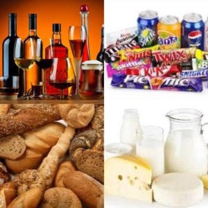 bad foods for the gut