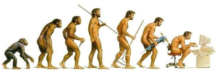 poor posture working at a desk