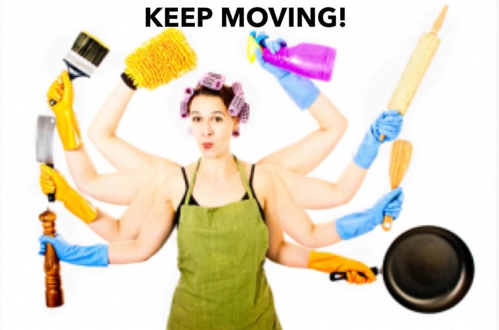 Do More Work Around The House to lose weight Do More Work Around The House to lose weight