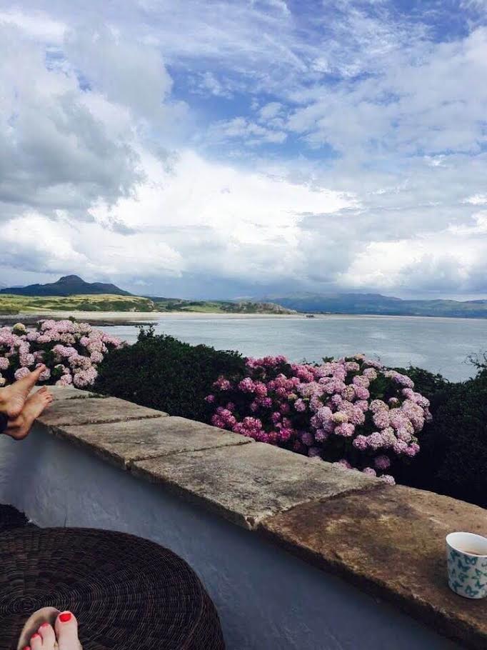 criccieth in Wales 