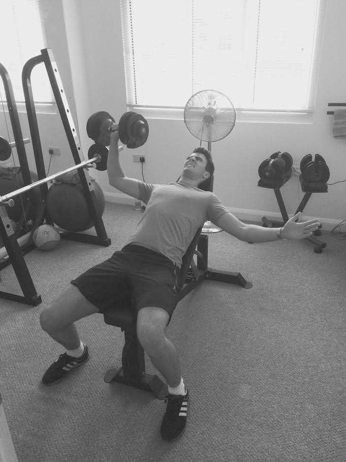 noah training with LEP Fitness personal trainer in sheffield