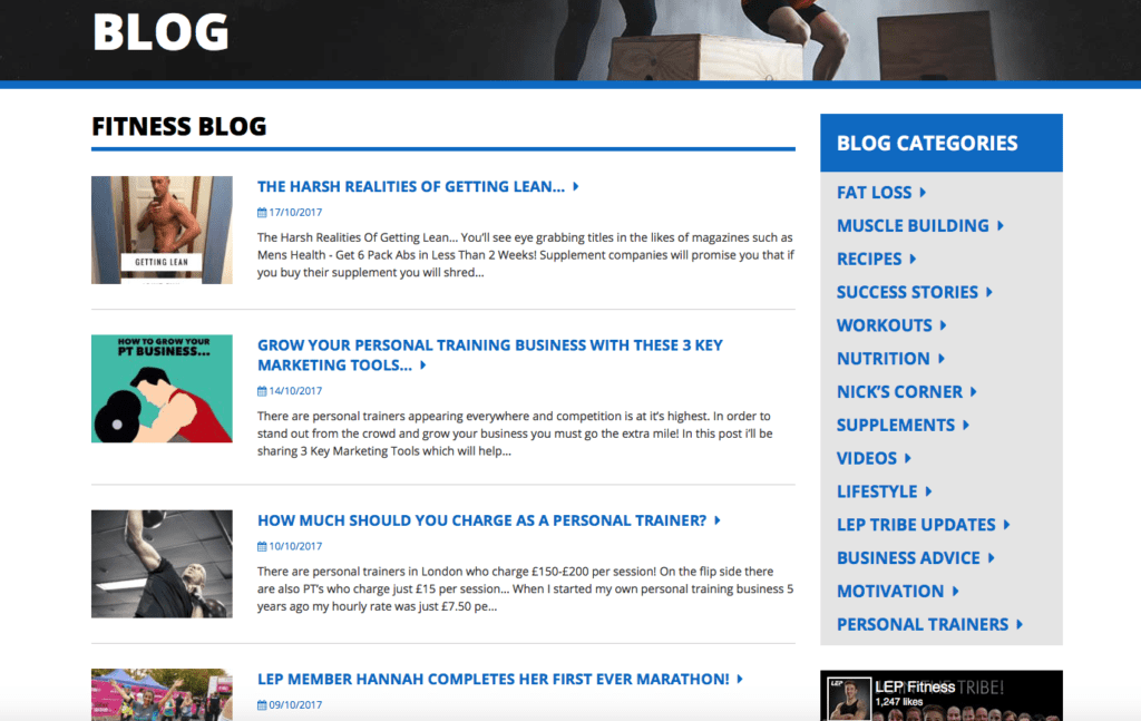 fitness blog fitness blog