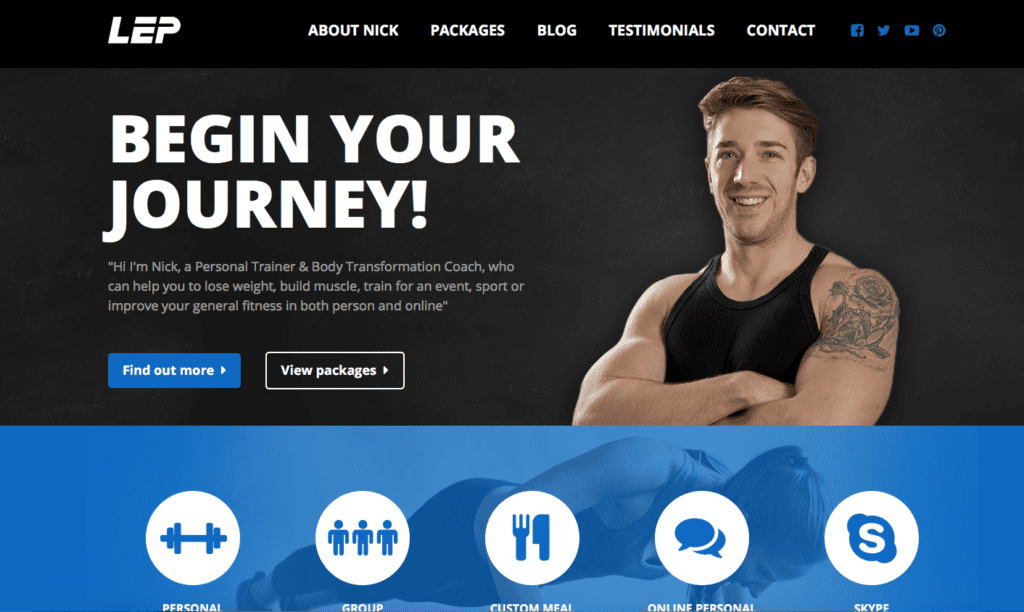 online personal trainer