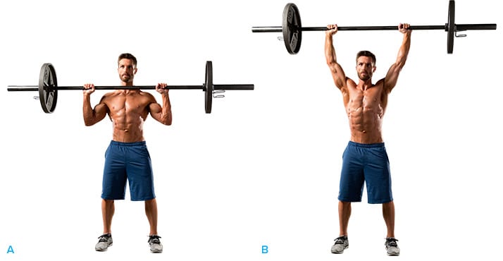 military shoulder press military shoulder press