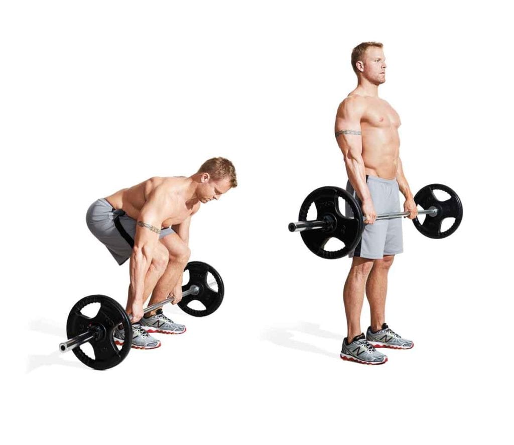 deadlift exercise deadlift exercise