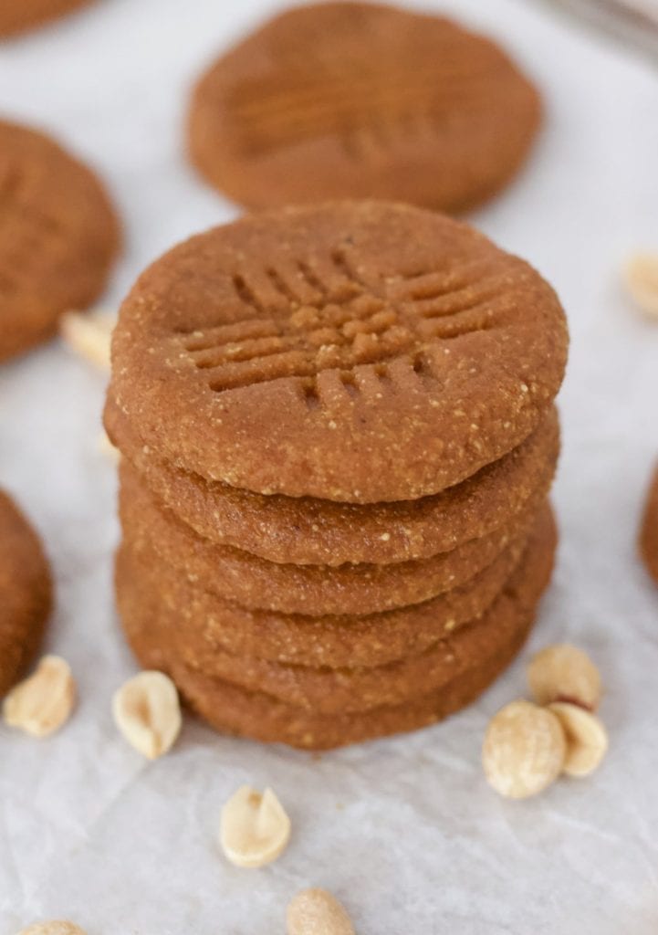Keto Peanut Butter Cookies... Keto Peanut Butter Cookies...