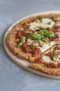 cooking keto pizzas