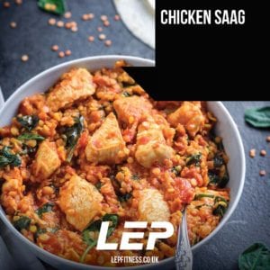 The High Performance Recipe Book By LEP Fitness - chicken saag