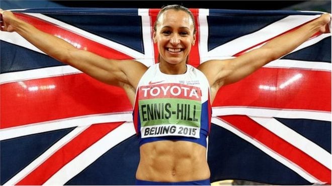 Jessica Ennis Olympic Training
