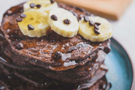 Vegan Recipes | banana pancakes