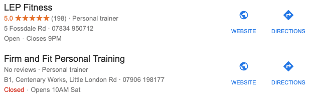 voted the best personal trainer in Sheffield | private PT studio to help people achieve their fitness goals