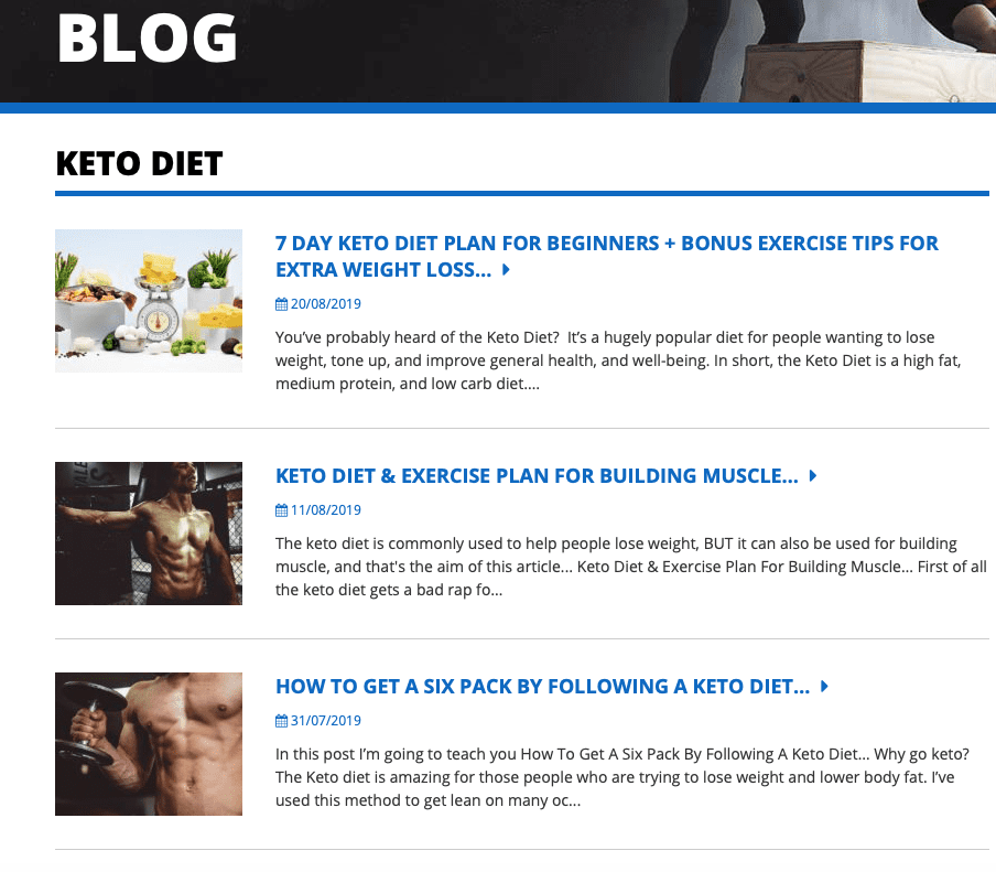 keto blog | LEP Fitness