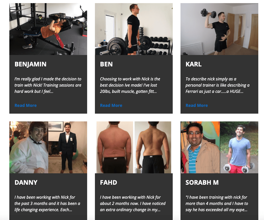 Testimonials by LEP Fitness | private personal training gym in sheffield