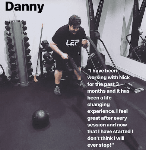 Voted the best personal trainer in Sheffield for the last 5 years