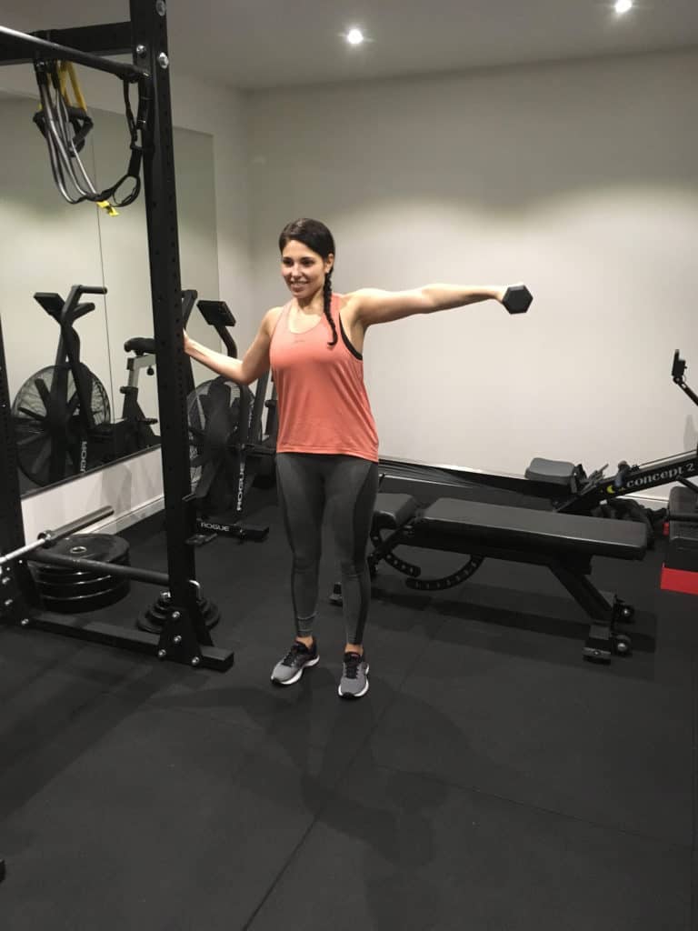 Charlotte training with Sheffield personal trainers LEP Fitness