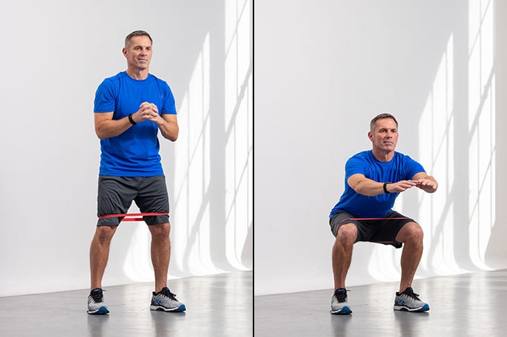What are banded squats? LEP Fitness